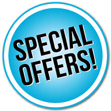 SPECIAL OFFERS!